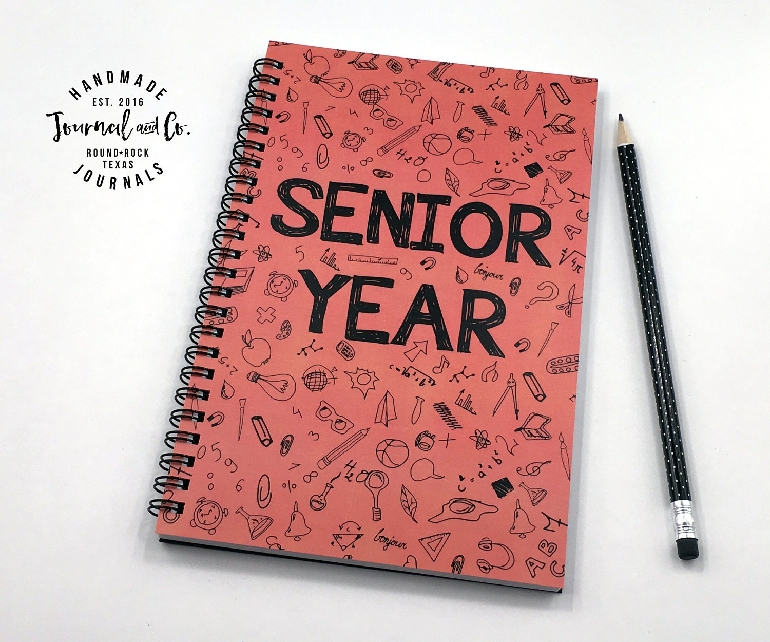 Writing journal spiral notebook sketchbook bullet journal