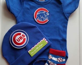 chicago cubs baby outfit-chicago cubs baby-chicago cubs baby take home outfit-cubs baby/newborn chicago cubs/cubs newborn/baby cubs