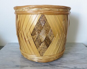 Vintage Boho Planter, Plant Pot, Succulent Planter, Boho Plant Pot, Jungalow Planter, Jungalow Decor, Hippie Plant Decor, Wood Planter, Boho