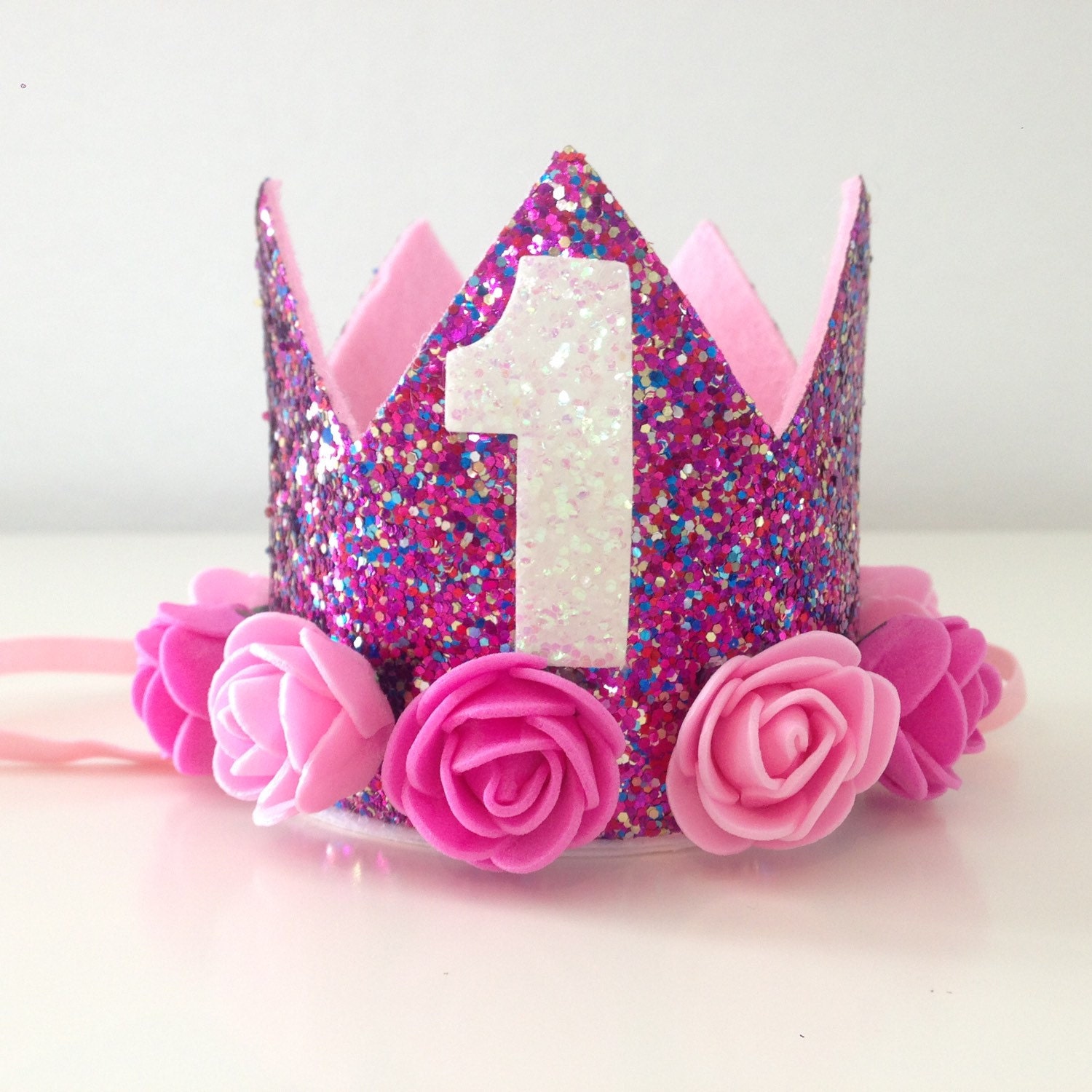 Girls 1st Birthday crown 2nd birthday crown 3rd birthday