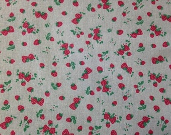 Strawberry Fabric