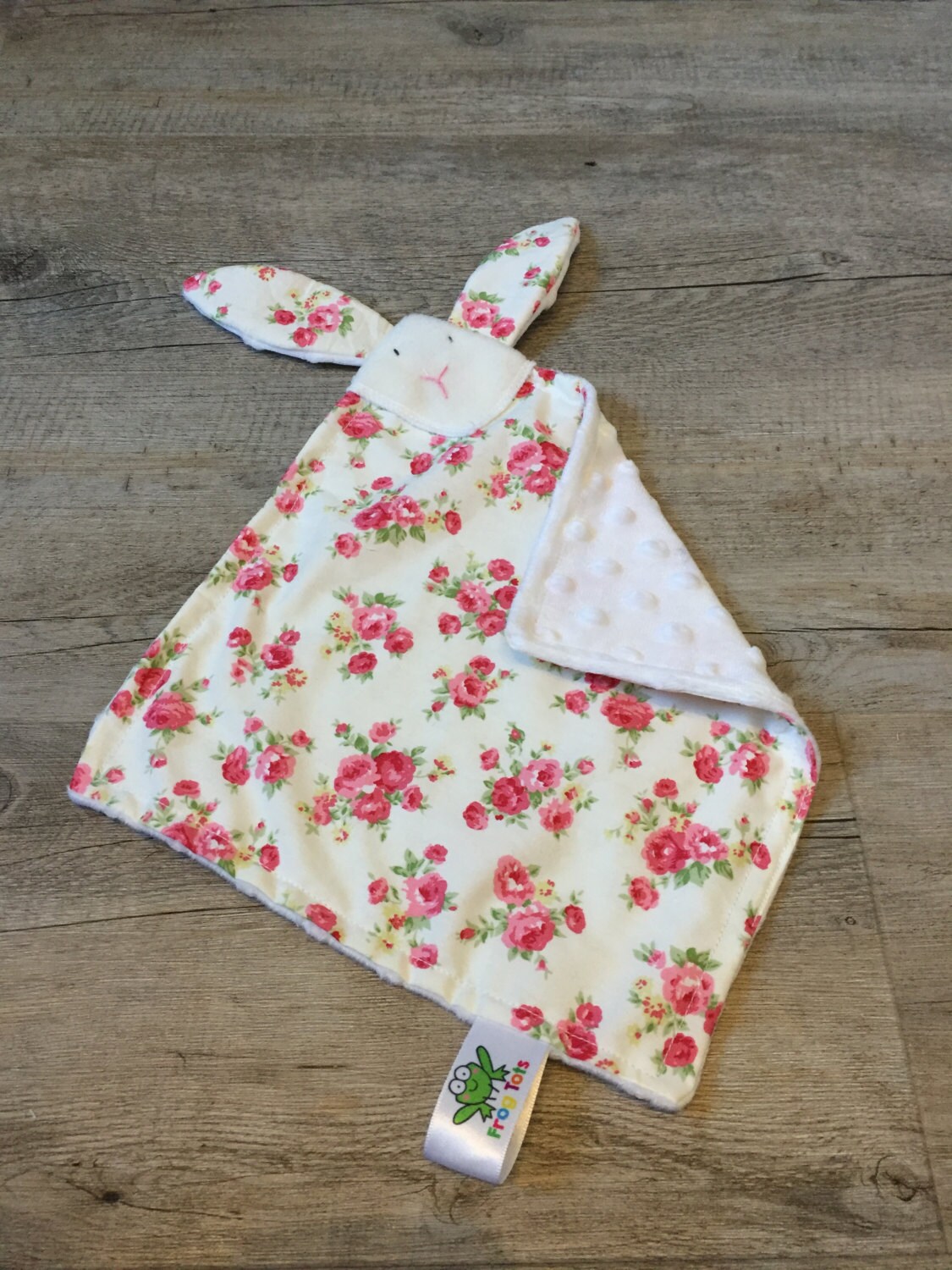 Bunny comforter Comfort blanket Snuggle blanket new baby