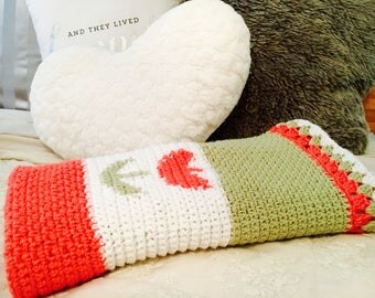 Crochet Blanket Pattern/ Baby Blanket Pattern/ Crochet Baby Blanket Pattern/ Heart Blanket Pattern