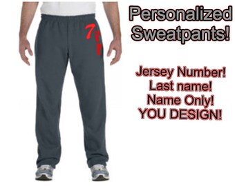 custom sweatpants with pockets