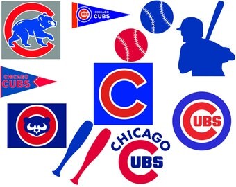 Unique cubs logo related items | Etsy