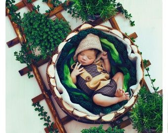 Elf - Newborn Digital Backdrop, newborn digital background, newborn props, ready to use!