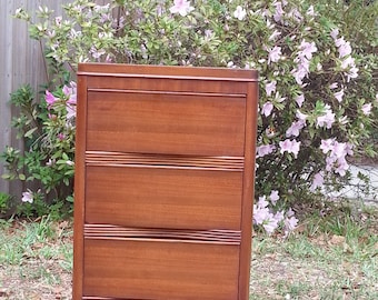 Nightstand, Art Deco, Wood, Night table, End table