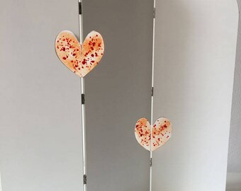 Gastenboek / Guestbook ( alternative ) for wedding with hearts.