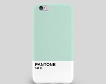 Pantone 332 C Unofficial 3D Phone Case - modern - Turquiose - light turquiose - Pantone colour swatch - swatches - Pantone - iphone case