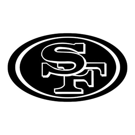 Vinyl Decal Sticker - San Francisco 49ers Decal for Windows, Cars, Laptops, Macbook, Yeti, Coolers, Mugs etc