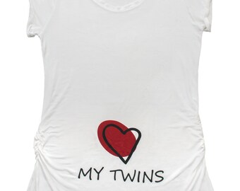 twin pregnancy t shirts