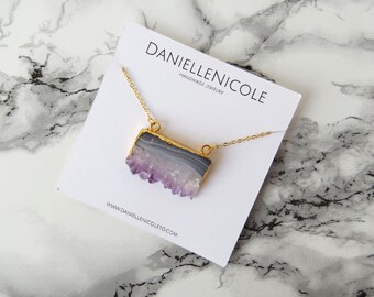 Natural Amethyst Pendant Necklace, Amethyst Druzzy Necklace, Natural Amethyst Druzzy, Pendant Necklace, Crystal Necklace, Everyday Jewelry