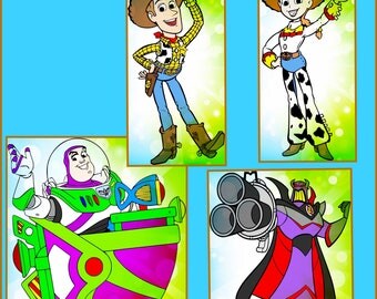 Toy Story svg -Layered Disney Toy Story SVG files -Buzz Lightyear svg PNG Jpeg - Toy Story Designs for Cricut and Silhouette