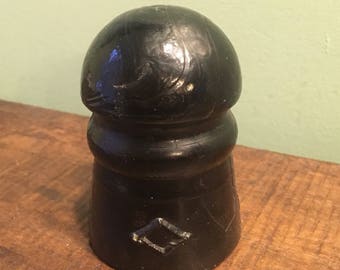 Industrial glass insulator