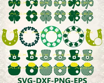 70% OFF, St Patrick's Day SVG, Clover SVG files for Cricut, St Patricks Day Svg Files, Dxf, Png, Eps File, Clipart Digital Download Files