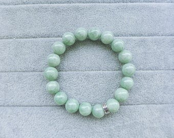 Real jade bracelet | Etsy