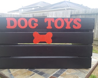 View of Wood dog crate | Etsy