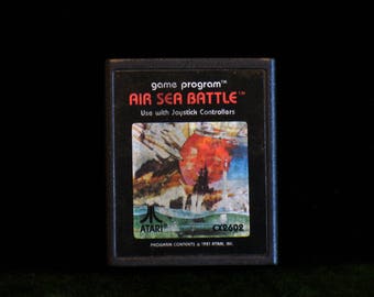 Vintage 1981 Atari 2600 Air Sea Battle Video Game Cartridge