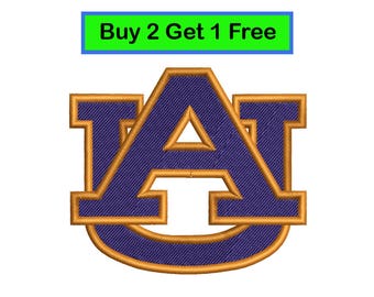 Auburn Tigers, еmbroidery design, logo embroidery, INSTANT download machine embroidery pattern.