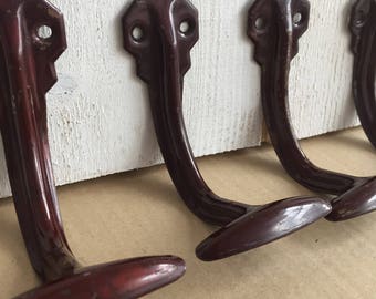 Set of 5 industrial hooks, coat hook with Studio