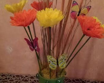 Vase Spring Green Fantasy