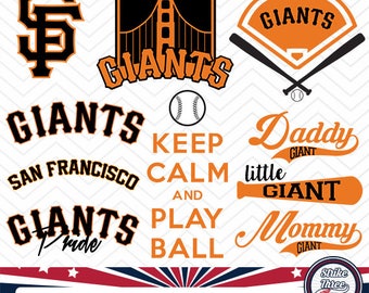 San Francisco Giants baseball team, baseball league, baseball logo, STS-025