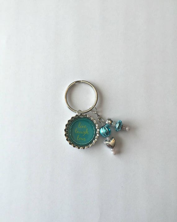 Bottle cap keychain keychains handmade keychains gifts for