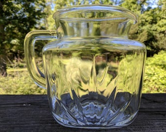 Water, Juice Pitcher, Vintage 1950's