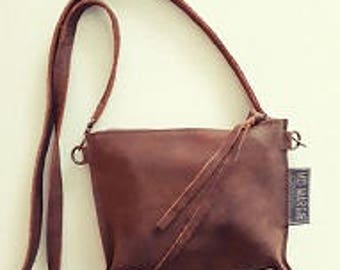 Handbag Brown supple leather