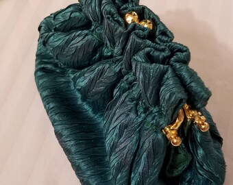 Vintage Silk Clutch