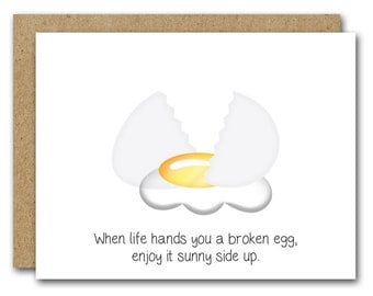 Get Well Soon Card, INSTANT DOWNLOAD, Encouragement Card, Support Card, Friend Get Well Card, Sympathy Card, Feel Better Card, Funny Egg