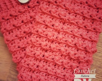 PDF Crochet Pattern - TWISTED LEGWARMERS Crochet Pattern- 6 Sizes