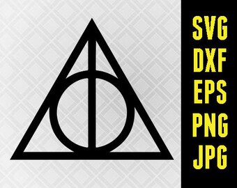 Download Deathly hallows svg | Etsy