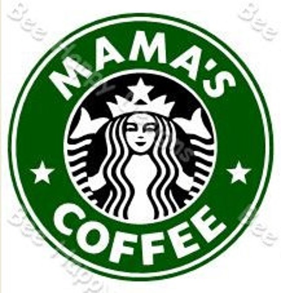 Starbucks Logo SVG MAMA'S COFFEE