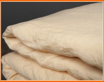 Linen Duvet Covers, Queen Size Linen Bedding, Pure Linen Duvet Cover King, Light Peach Orange Flax Duvet Covers, Toddler, Twin, Full Sizes
