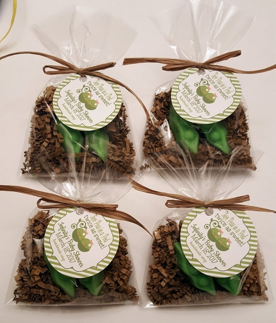 Two Peas In A Pod Baby Shower Favors Sweet Pea Party Favors