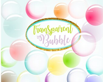 ON SALE Summer bubble clipart, bubble printable clipart, transparent bubble clipart, bubbles clipart , scrapbooking, paper party kids