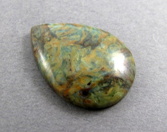 Plasma Agate Designer Cabochon (Clear Creek, California) SALE 50% OFF