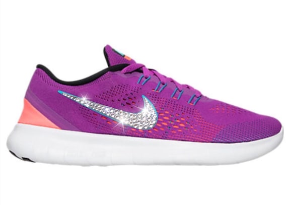 bedazzled nike swoosh