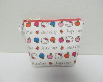 Zipper Pouch/6"x8"x3"/Hello Kitty