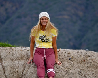 High on Life Fitted Tie Dye Shirt