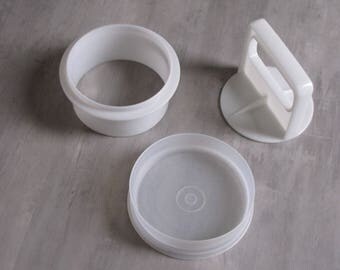 Vintage Tupperware Hamburger Press
