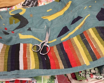 Japanese Kokka Fabric - nani IRO Wonder World - Navy
