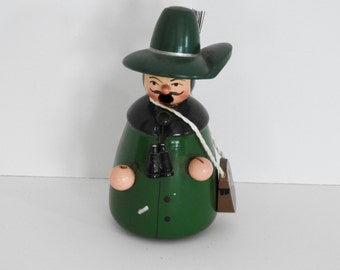 Vintage Wooden Erzgebirge Incense Burner- German Made