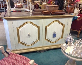 French Buffet or Sideboard Shabby Chic- San Mateo