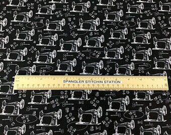 Sewing Machine Fabric - Cotton Quilting Fabric - In The Begining - Sew-01
