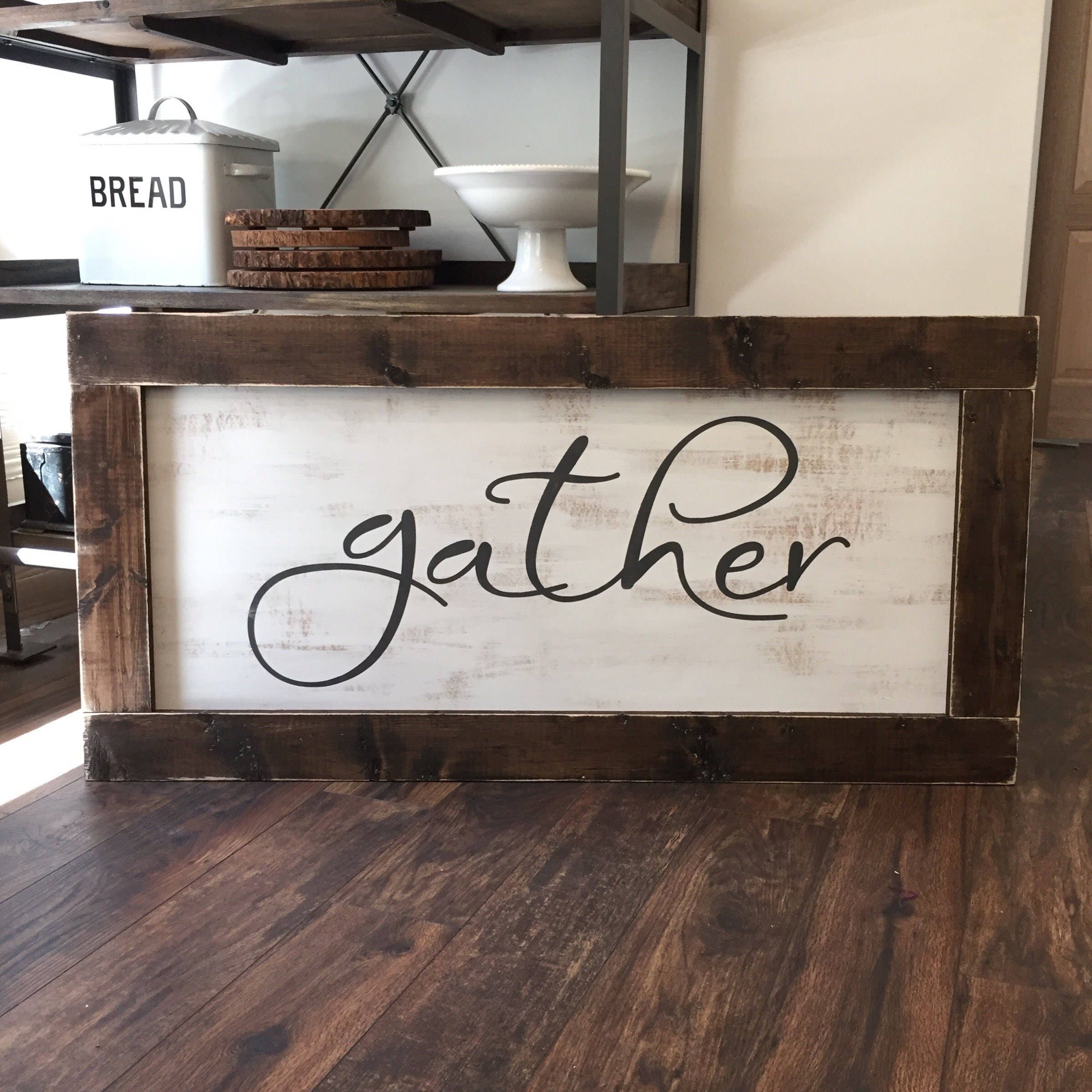 EXTRA LARGE gather sign large gather sign gather sign