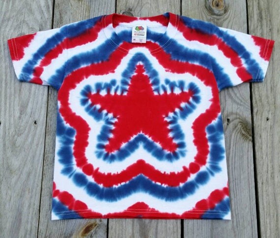 how to make tie dye shirts for 4th of july