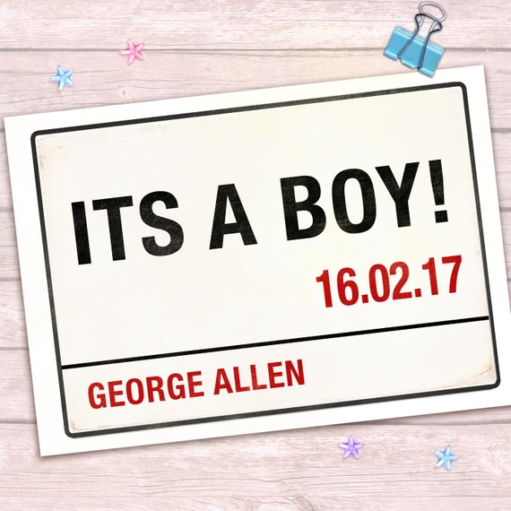 Printable Baby wall print - personalised name print - London Street Sign - baby's room - baby gift - child gift Il_570xn