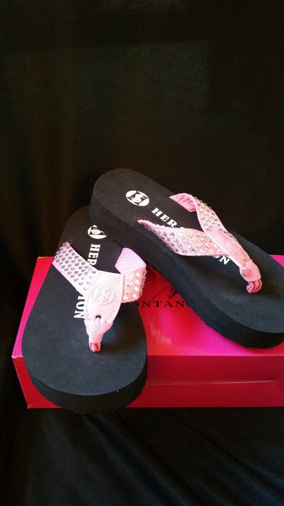 Pink Girls' Flip Flops
